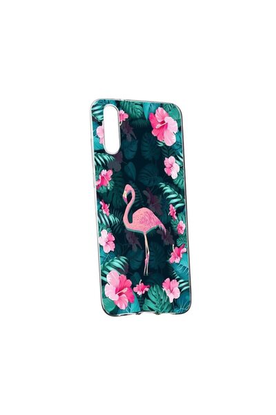 bestcase Husa Flamingo, Floral, pentru Honor 9X Pro, rezistenta la uzura, ant...