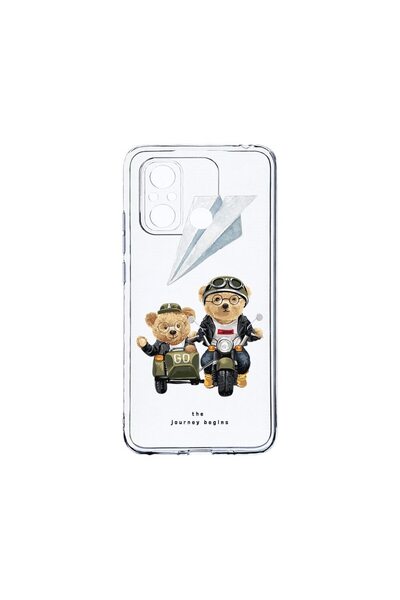bestcase Clear Silicone Case 2MM, Compatible with Xiaomi Redmi 12C, Teddy On ...