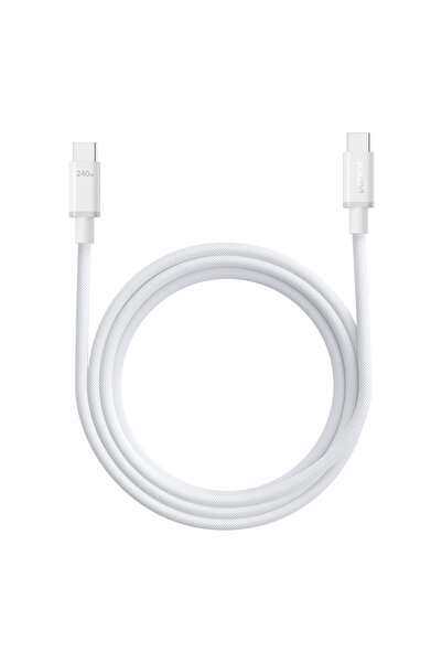 Choice BASEUS Type-C to Type-C 1m White Baseus 240W USB-C Cable Fast Charging...