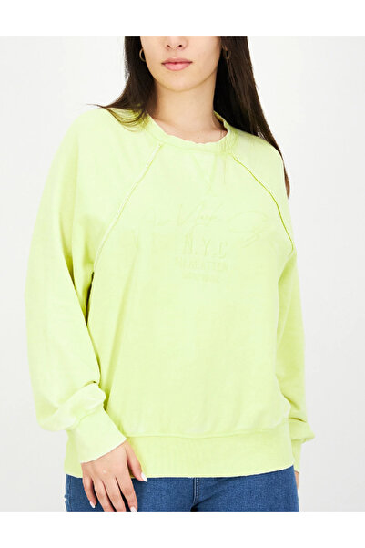 Evendi Oversized Blouse, Neon Green
