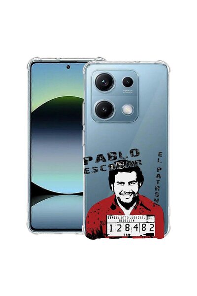 bestcase Αντικραδασμική Θήκη Συμβατή με OPPO A6 Pro, με σχέδιο Pablo Escobar,...