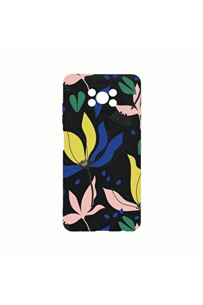 bestcase Husa Silicon, Compatibila cu Xiaomi Poco X3 / Poco X3 (NFC), Flowers...