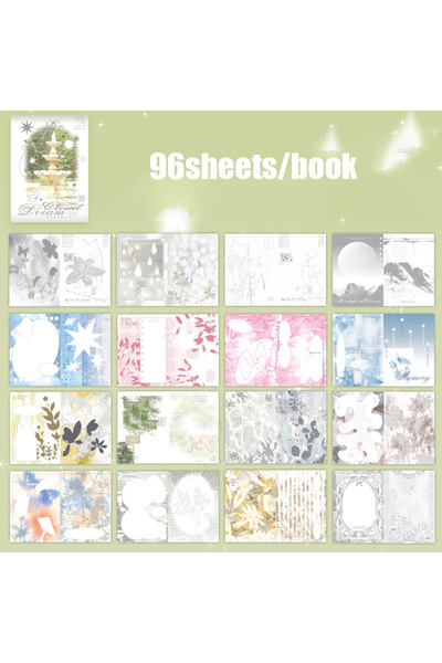 Choice دفتر ملاحظات S30260-2 Mr. Paper بتصميم أحلام السحاب، 96 صفحة قابلة للك...