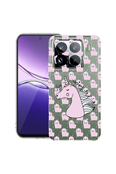 bestcase ¬Æ Husa Clear Slim Silicon Compatibila cu Xiaomi 15 Pro, Unicorn - I...
