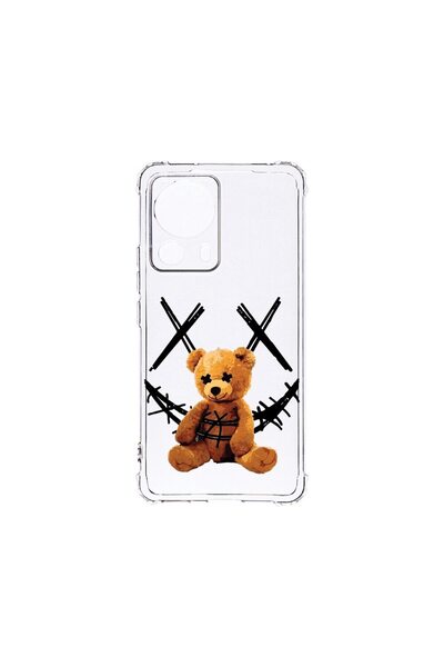bestcase Противоударен калъф 1.5ММ, съвместим с Xiaomi 13 Lite, Усмивка на пл...