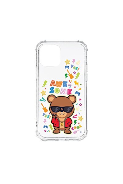 bestcase Husa Silicon Anti Shock, Compatibila Cu Realme C35, Awesome Teddy Be...