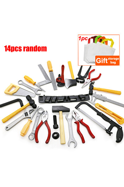 Choice 14pcs random 1 bag 14pcs/lot Simulation Repair Drill Tools Set Childre...