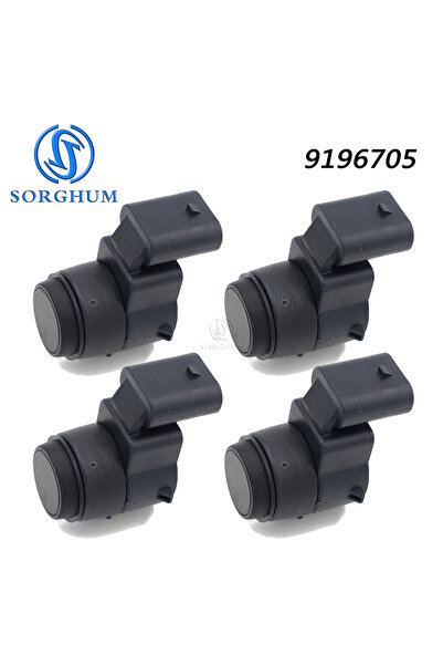 Choice1 مستشعر مسافة ركن السيارة PDC من SORGHUM، 4 قطع، رقم 9196705، لسيارات ...