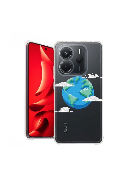 bestcase Θήκη για Xiaomi Redmi Note 14 4G, Αντικραδασμική 1.5MM, Minecraft Ea...