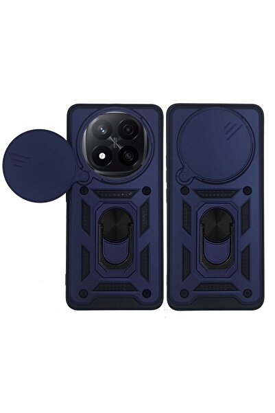 Sonique Θήκη Ring Armor CamPro για Xiaomi Redmi Note 14 Pro Plus 5G Μπλέ
