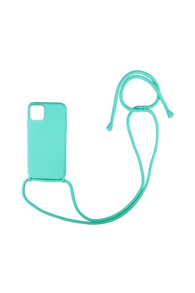 Sonique Θήκη Σιλικόνης με Κορδόνι CarryHang Apple iPhone 11 Γαλάζιο