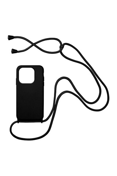 Sonique Θήκη Σιλικόνης με Κορδόνι CarryHang Xiaomi Redmi 12C Μαύρο