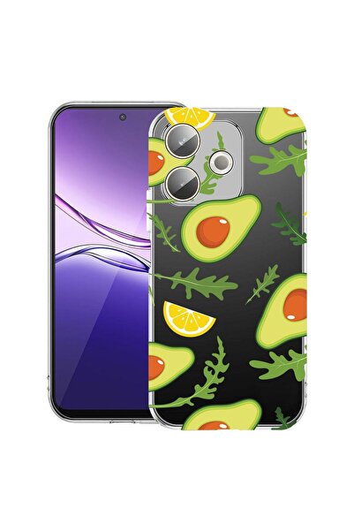 bestcase Θήκη για Xiaomi Redmi 13x / Poco M6 4G με σχέδιο αβοκάντο, Διαφανής,...