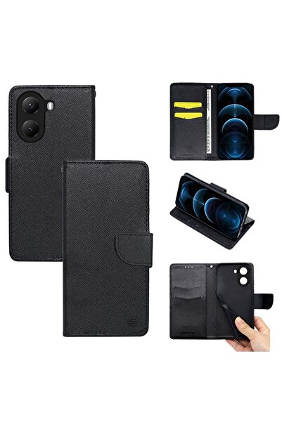 Sonique Θήκη Πορτοφόλι Trend Wallet Xiaomi Poco X7 Pro 5G Μαύρο