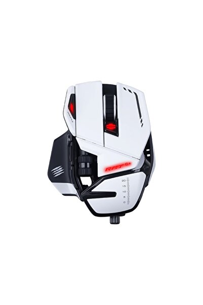 Madcatz R.A.T. 6+ Mouse optic alb pentru gaming