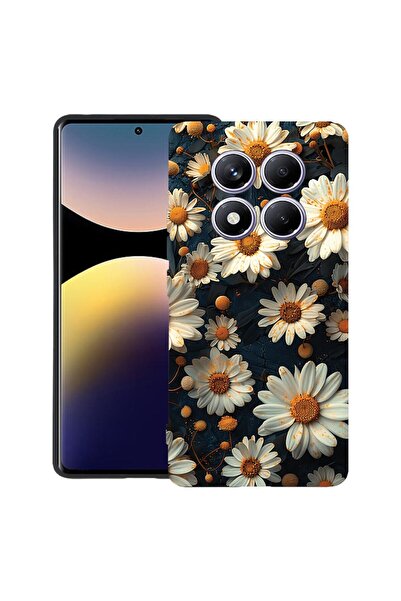 bestcase ¬Æ Husa pentru Xiaomi Redmi Note 14 Pro 4G, 3D Daisy, Slim Silicon 0...