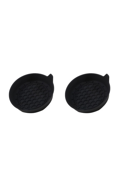 Choice6 Black 2PCS 1/4pcs Car Cup Holder Coaster Silicone Cup Holder Insert U...