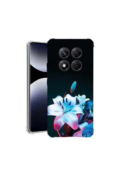 bestcase Husă pentru Xiaomi Redmi Note 15 Pro 5G cu design floare de orhidee,...