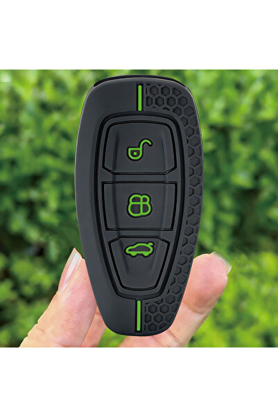 Choice حزمة مفاتيح سيارة خضراء لسيارات فورد ST Line Fiesta Focus Mondeo Ecosp...