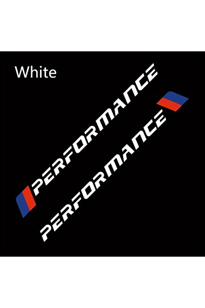 Choice WHITE 2PCS/SET 28cm Performance Car Stickers French Flag Stripes Water...