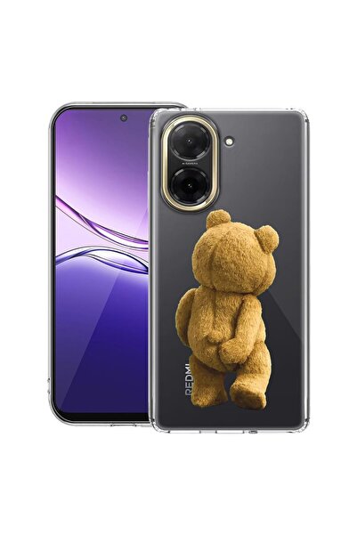 bestcase Прозрачен тънък силиконов калъф, съвместим с Xiaomi Redmi A5 (171 мм...