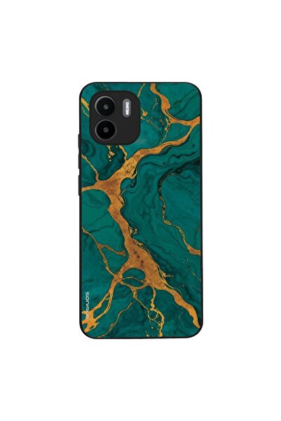 Sonique Θήκη Marble Series για Xiaomi Redmi A1 / Redmi A2 Πράσινο