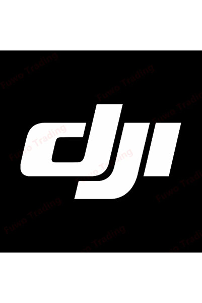 Choice1 ملصق فينيل أبيض بشعار DJI مقاوم للماء من مادة PVC للسيارة والنافذة وا...