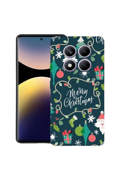 bestcase Husă pentru Xiaomi Redmi Note 15 Pro Plus 5G cu design Crăciun Feric...