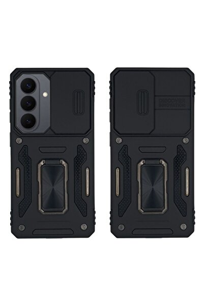 Sonique Θήκη Ring Armor CamShield για Samsung Galaxy S26 Μαύρο