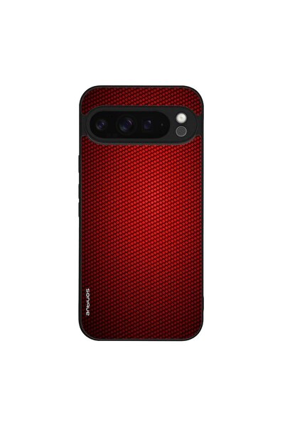 Sonique Θήκη Carbon Series για Google Pixel 9 Pro XL 5G Κόκκινο