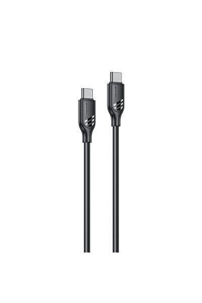Yesido Καλώδιο CA175 Type-C σε Type-C 60W 1m Μαύρο