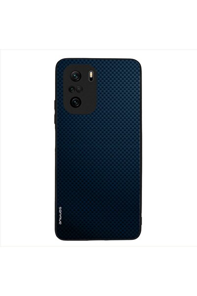 Sonique Θήκη Carbon Series για Xiaomi Poco F3 / Mi 11i Μπλε