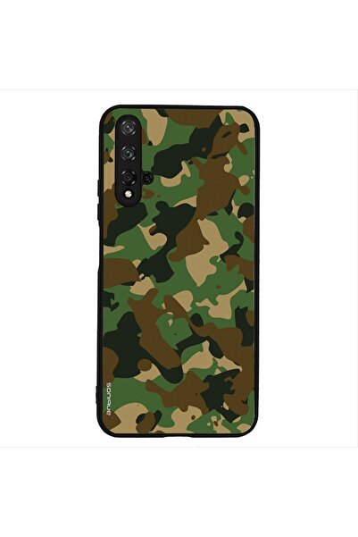 Sonique Θήκη Camouflage Army Series για Honor 20 / Nova 5T Πράσινο