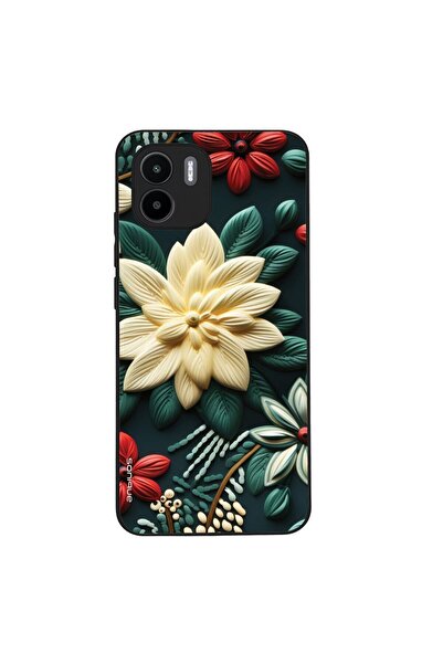 Sonique Θήκη 3D Flower Series για Xiaomi Redmi A1 / Redmi A2 Πράσινο