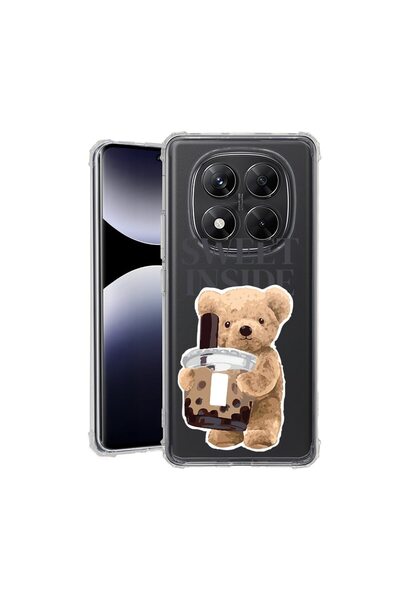 bestcase ¬Æ Husa pentru Xiaomi Redmi Note 14 Pro Plus, Anti Shock 1.5MM, Tedd...