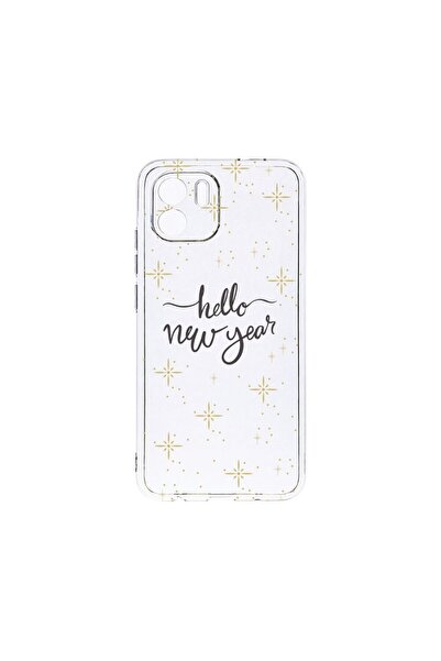 bestcase Διαφανής Θήκη Σιλικόνης 2MM, Συμβατή με Xiaomi Redmi A2, Καλή Χρονιά...