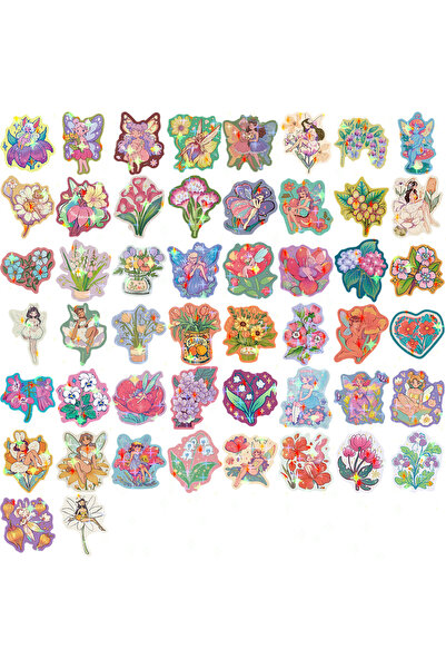 Choice1 AX2-100PCS 50/100PCS Cartoon Flower Fairy Star Film Graffiti Stickers...