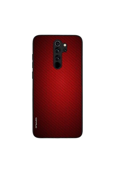 Sonique Θήκη Carbon Series για Xiaomi Redmi Note 8 Pro Κόκκινο
