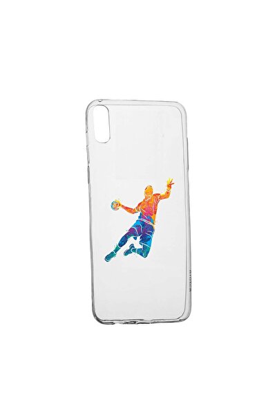 bestcase Husa Silicon Compatibila cu Xiaomi Redmi 9AT, Handball Colorful, rez...