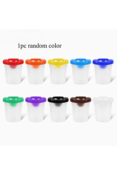 Choice 1pc random color 1/10pcs Children's Painting Pen Wash Cup DIY Art Graf...