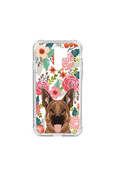 bestcase Husa Anti Shock Silicon Compatibila Cu Xiaomi Redmi 9, Dog and Flowe...