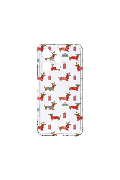 bestcase Противоударен калъф 1.5ММ, съвместим с Xiaomi Redmi 12 4G, Дакел Кол...