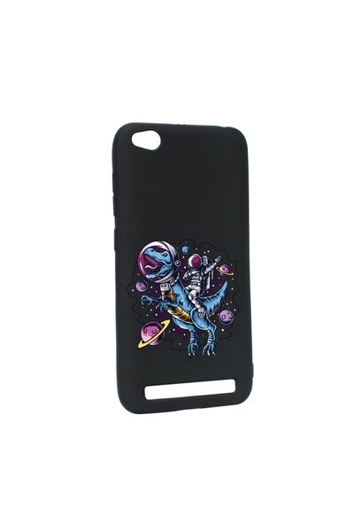 bestcase Husa Silicon Compatibila Cu Xiaomi Redmi 5A, Astronaut Ride, reziste...