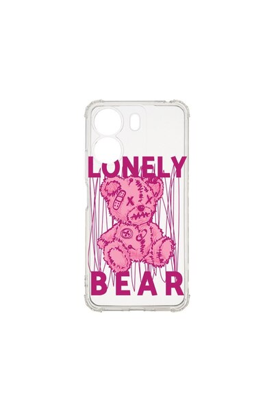 bestcase Husa Anti Shock 1.5MM, compatibilă cu Xiaomi Redmi 13C, Teddy Bear L...