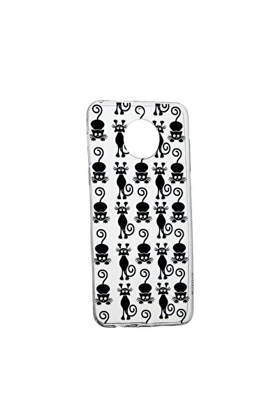 bestcase Husa Silicon Compatibila cu Xiaomi Redmi Note 9 Pro 5G, Black Cat, r...