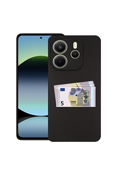 bestcase Калъф за Xiaomi Redmi Note 14, 5 евро, Тънък силиконов 0.8ММ, Удароу...