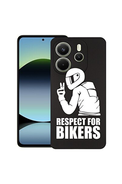 bestcase ¬Æ Husa pentru Xiaomi Redmi Note 14, Respect For Bikers, Slim Silico...