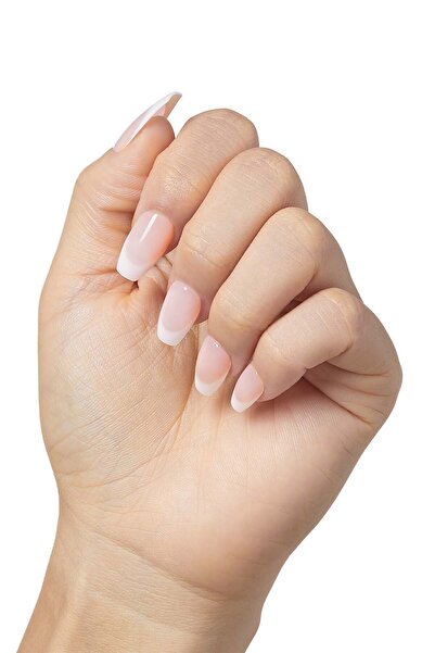 Impress Kendinden Yapışkanlı Takma Tırnak Uzun Medium Nude French