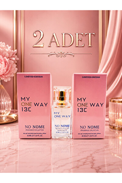 NO NOME My One Way Kadın Parfümü Seyahat Boy 30 Ml Edt 2 Adet