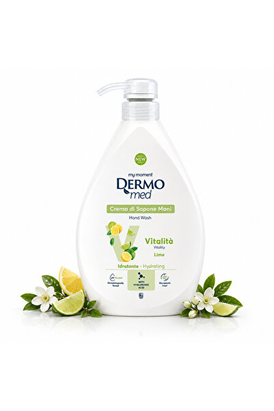 Dermomed Săpun lichid Dermomed® cu parfum revigorant de lime și note citrice ...